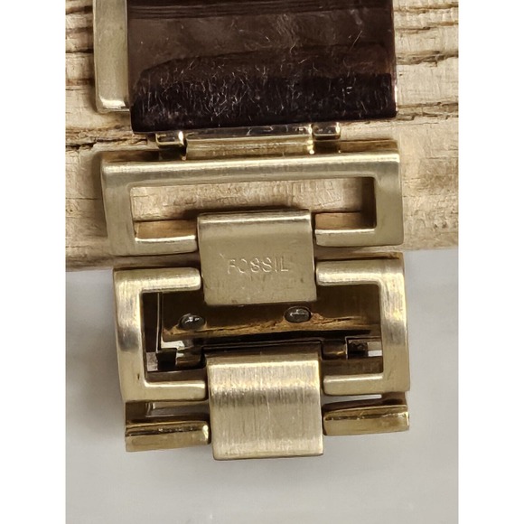 Vintage Ladies Fossil F2 Swiss Parts 1 JeweQuartz Watch 110705 Designer Working - Picture 8 of 16